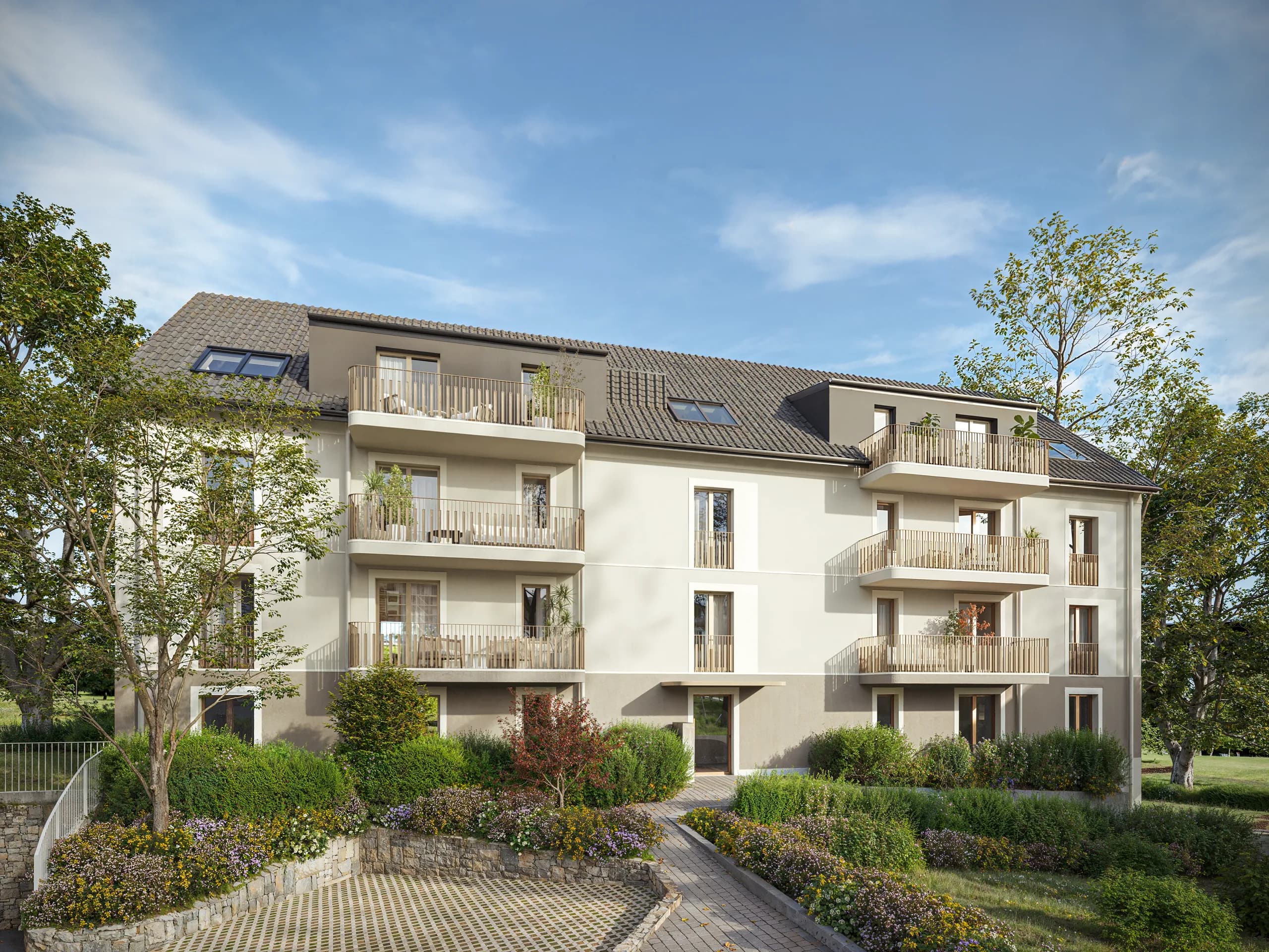 Eschen 11 Aussenvisualisierung