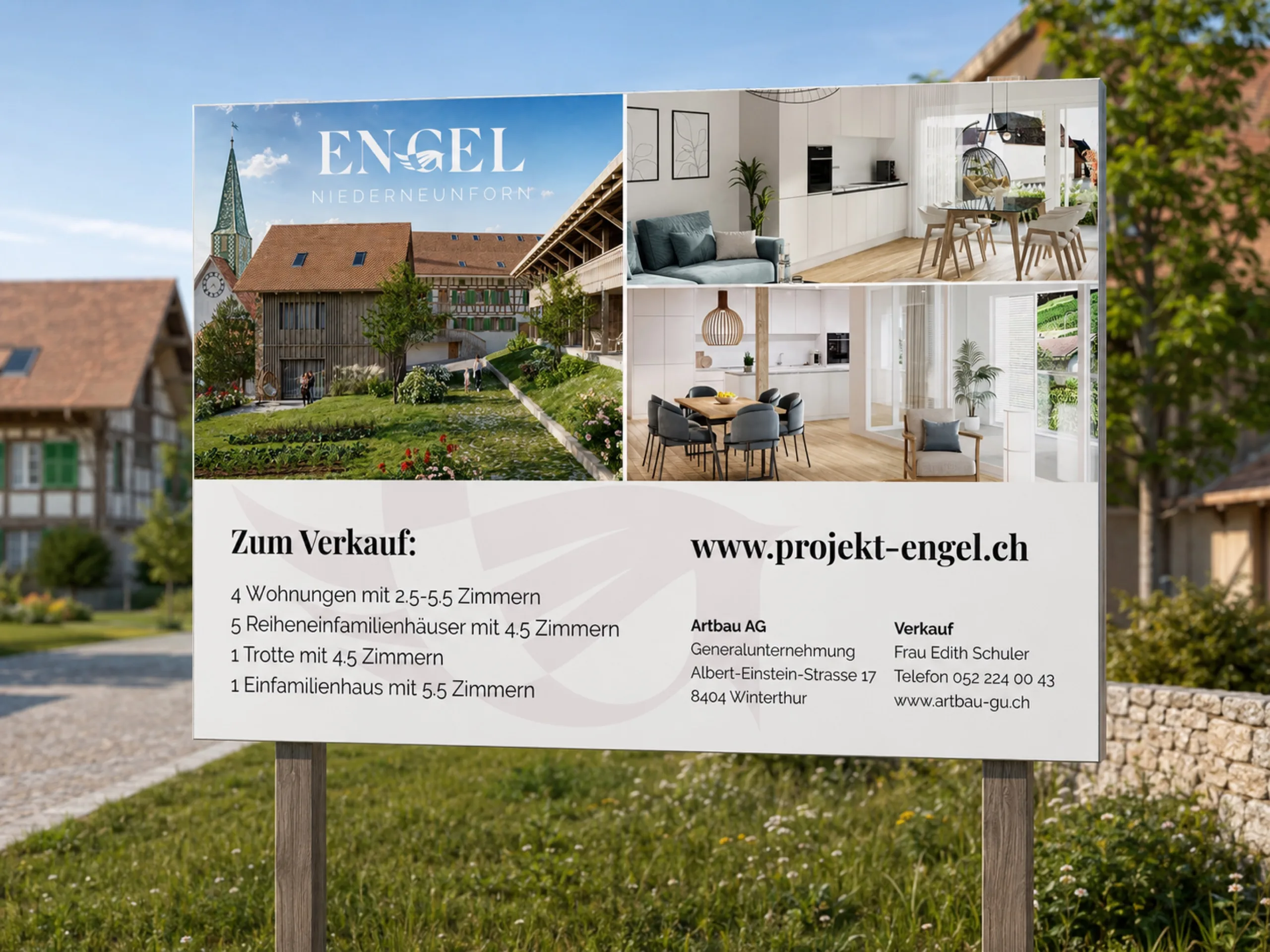 Projekt ENGEL Bautafel