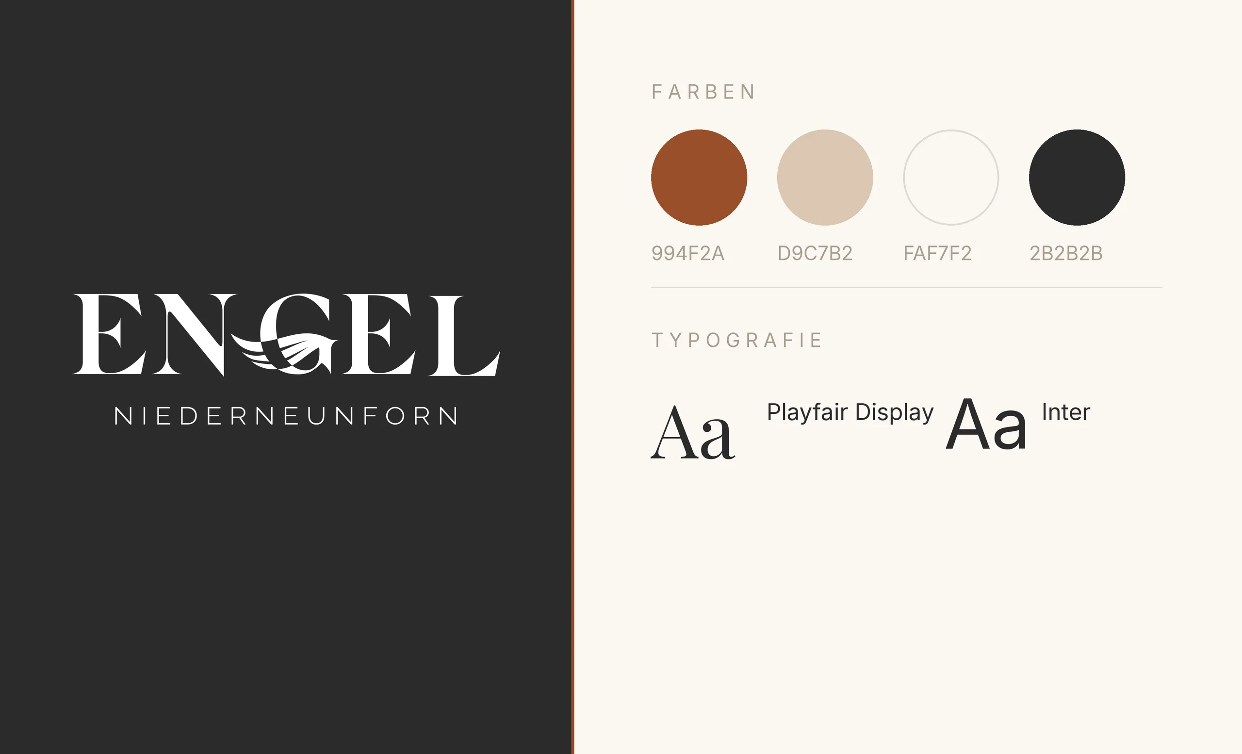 Projekt ENGEL Branding